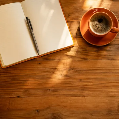 Morning Journaling with Coffee and Sunlight