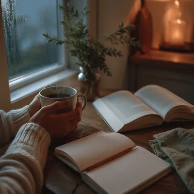 Quiet Morning Coffee and Journal