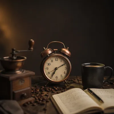 Quiet Morning Coffee Journaling Still Life