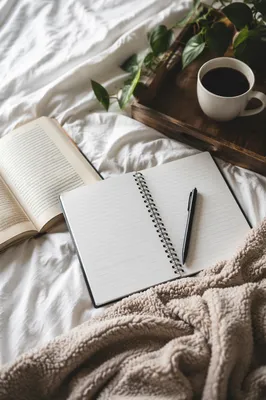 Cozy Morning Journaling and Coffee Quiet Time