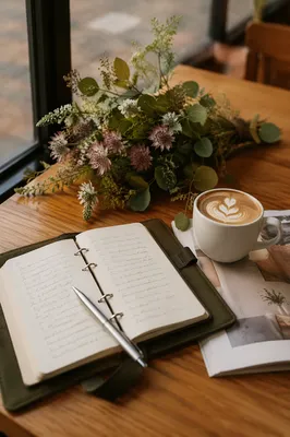Quiet Morning Journaling with Coffee