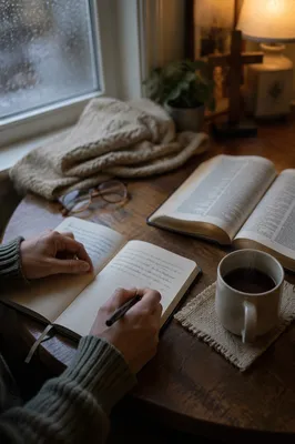 Quiet Morning Coffee Devotion Journal