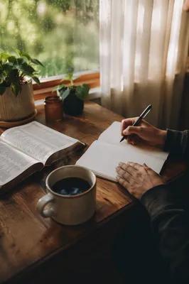Morning Coffee Journaling Quiet Time