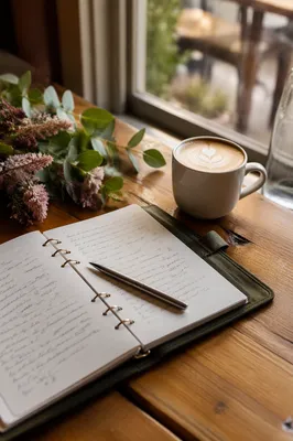 Morning Coffee Journaling Quiet Time