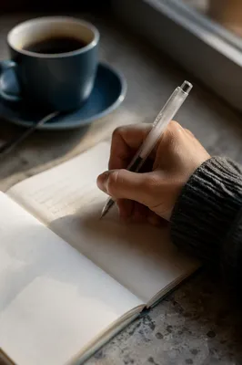 Quiet Morning Journaling with Coffee