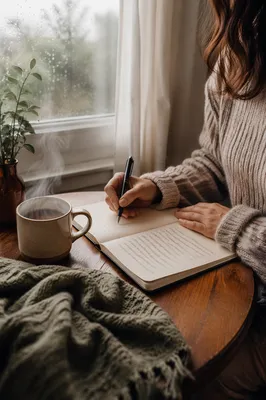 Quiet Morning Journaling with Coffee