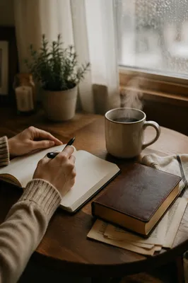 Morning Journal and Coffee Quiet Time