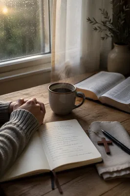 Morning Coffee Journaling Quiet Time