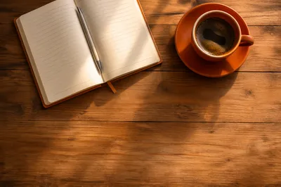 Morning Journaling with Coffee and Sunlight