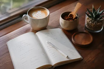 Quiet Morning Journaling with Coffee Ritual