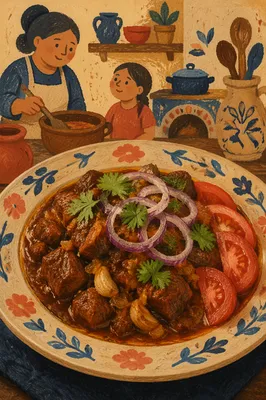 Cozy Home Cooked Family Dinner Stew