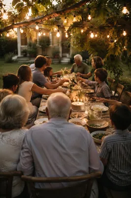 Golden Hour Multigenerational Family Celebration