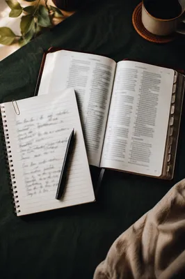 Morning Scripture Notes on Open Bible