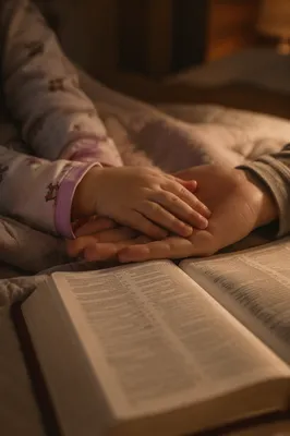 Parent and Child Bedtime Bible Moment