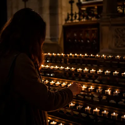 Lighting a Candle in a Dark Chapel