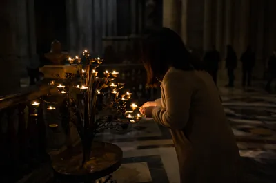 Candlelit Prayer in Historic Church