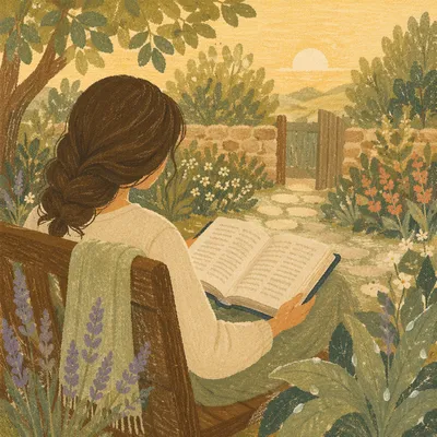 Morning Garden Bible Meditation