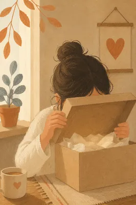 Joyful Gift Box Surprise at Home