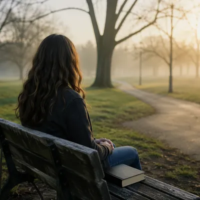 Quiet Prayer on a Park Bench