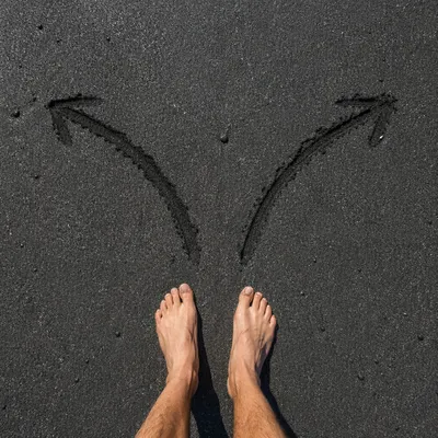 Barefoot Decision at Sandy Crossroads