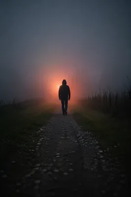 Walking Through Fog Toward Hopeful Light