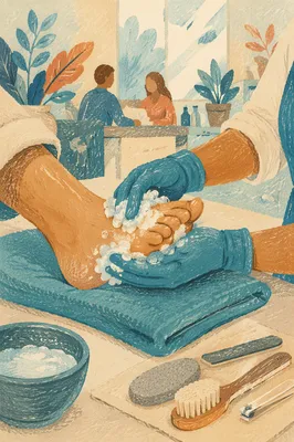 Compassionate Foot Washing Service in Salon