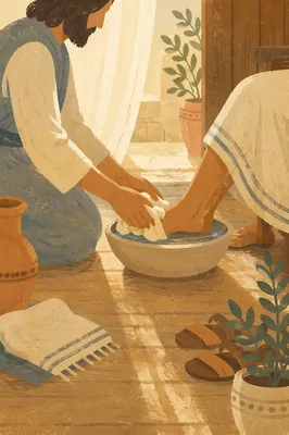 Humble Foot Washing Service at Home