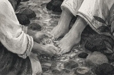 Foot Washing Service in Quiet Stream