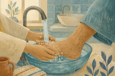 Gentle Foot Washing Act of Service