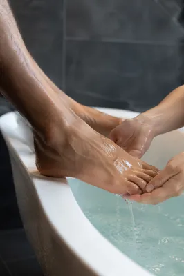 Humble Foot Washing Service Moment