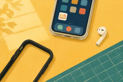 Morning Desk Flat Lay with Smartphone