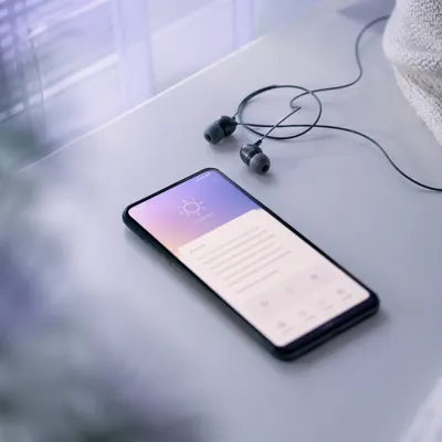 Morning Bible App with Earbuds