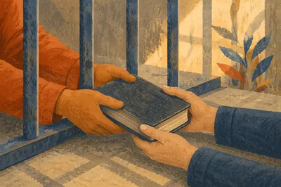Hope Shared Through Prison Bars