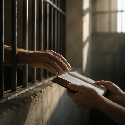 Hopeful Bible Outreach Through Prison Bars