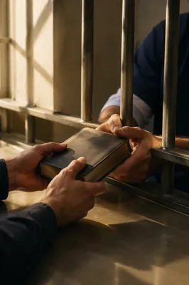 Hope Shared Through Prison Bars