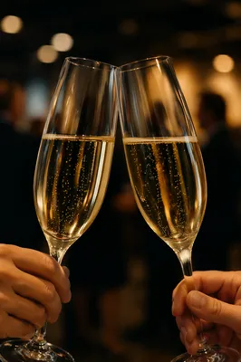 Elegant Retirement Toast in Golden Office Light