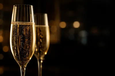 Elegant Retirement Toast in Modern Office