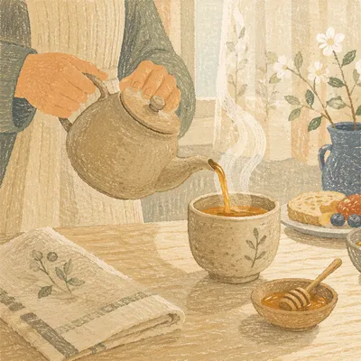 Slow Morning Tea Ritual at Home