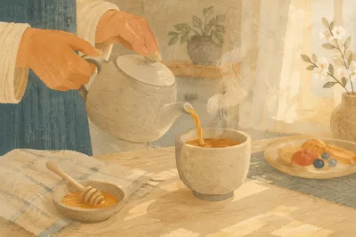 Slow Morning Tea Ritual at Home
