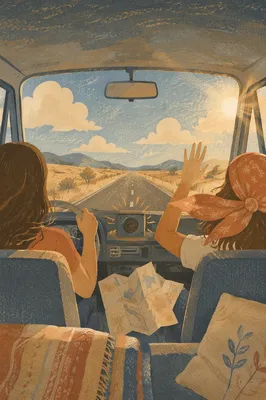 Carefree Summer Road Trip Through Golden Plains