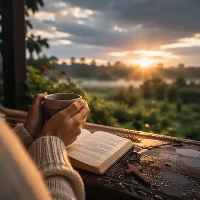 Peaceful Sunrise Devotion After the Storm
