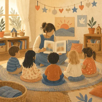 Cozy Classroom Story Time Circle