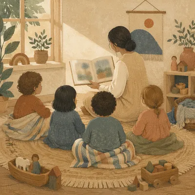 Cozy Classroom Story Time Circle