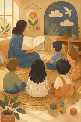 Cozy Classroom Story Time Circle