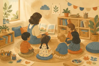 Cozy Classroom Story Time Circle