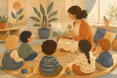 Cozy Classroom Story Time Circle