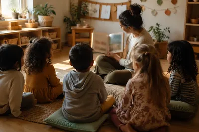Gentle Classroom Story Time Circle