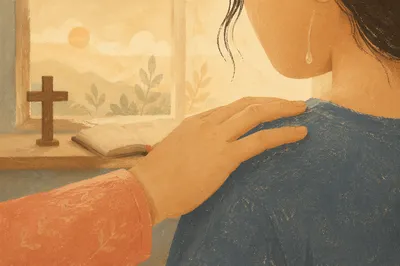 Morning Tear and Gentle Shoulder Comfort