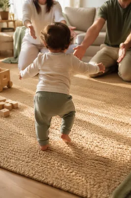Toddler First Steps Toward Loving Parents