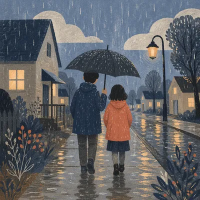 Kindness Under a Shared Umbrella